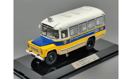 Масштабная модель Автобус Курганского завода «685» «Передвижной Регистрационно-Экзаменационный Пункт ГАИ» 1974 г. Dip Models 168502, масштабная модель, КАвЗ, scale43
