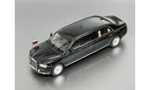 Масштабная модель Aurus Аурус Сенат лимузин черный 412311, масштабная модель, 1:43, 1/43