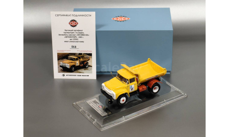 Масштабная модель ЗиЛ-ММЗ-555 самосвал,  «АВТОЭКСПОРТ» - 1965 г. Dip Models 155503, масштабная модель, scale43