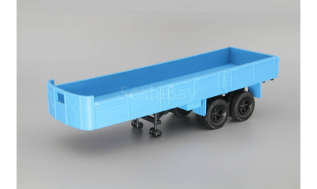 H859 Сцепка МАЗ-520 с полуприцепом МАЗ-5205, масштабная модель, scale43, Наш Автопром