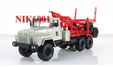 Н728 КрАЗ-260Л лесовоз, масштабная модель, scale43, Наш Автопром