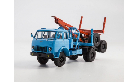 МАЗ-509 лесовоз, Легендарные грузовики СССР №45, масштабная модель, scale43