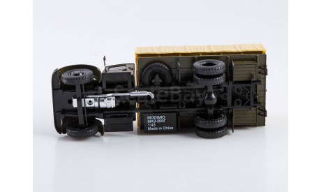 МАЗ-200Г, Легендарные грузовики СССР №97, масштабная модель, MODIMIO, scale43