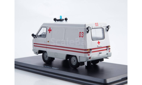 Масштабная модель СУЛА-3980 скорая помощь LST047, масштабная модель, Lastochka, scale43