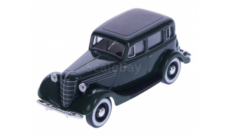 H153b ГАЗ 11-73, т.зеленый, масштабная модель, 1:43, 1/43, Наш Автопром