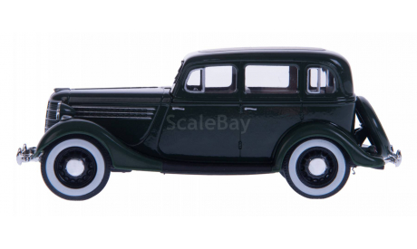 H153b ГАЗ 11-73, т.зеленый, масштабная модель, 1:43, 1/43, Наш Автопром