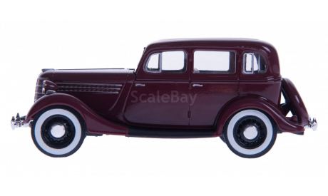 H153a ГАЗ 11-73, коричневый, масштабная модель, 1:43, 1/43, Наш Автопром