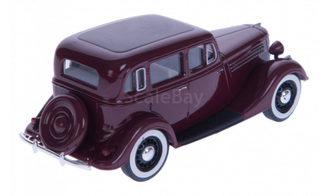 H153a ГАЗ 11-73, коричневый, масштабная модель, 1:43, 1/43, Наш Автопром