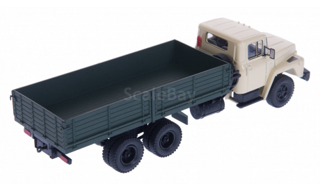 H204a КРАЗ-250 (1977-1989), бежевый / зеленый, масштабная модель, scale43, Наш Автопром
