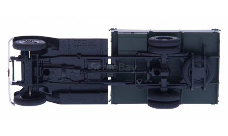 H264c ЗИС 3 / АМО 3 бортовой, т.зеленый, масштабная модель, scale43, Наш Автопром