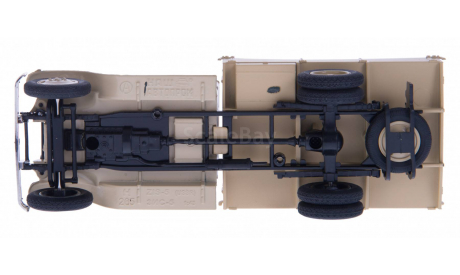 H265a ЗиС-5 бортовой (бежевый), масштабная модель, scale43, Наш Автопром