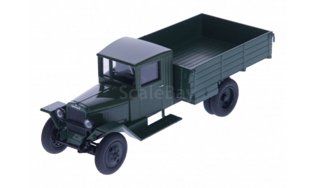 H267a ЗИС 5 / УРАЛЗИС 5 бортовой, т.зеленый, масштабная модель, 1:43, 1/43, Наш Автопром