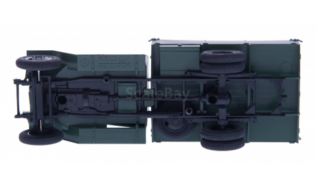 H267a ЗИС 5 / УРАЛЗИС 5 бортовой, т.зеленый, масштабная модель, 1:43, 1/43, Наш Автопром