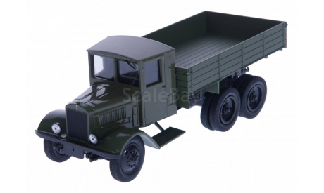 H280b ЯГ-10 бортовой, оливковый светлый, масштабная модель, 1:43, 1/43, Наш Автопром, ЯАЗ