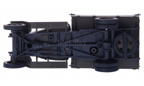 H281a ГАЗ-ММ (1941), хаки, масштабная модель, 1:43, 1/43, Наш Автопром
