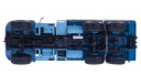 H288a КрАЗ-255Б с тентом голубой, масштабная модель, scale43, Наш Автопром