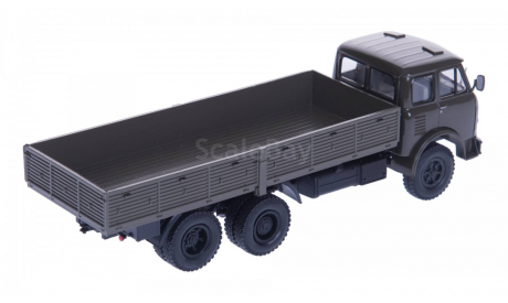 Н292 МАЗ 516 бортовой (1969-1970), зелено-серый, масштабная модель, scale43, Наш Автопром