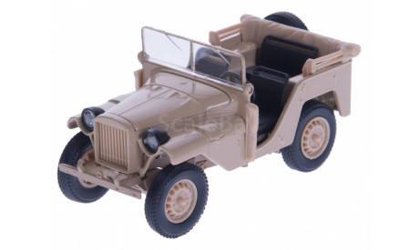 H351a ГА3-64, св.бежевый, масштабная модель, scale43, Наш Автопром, ГАЗ