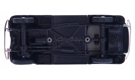 Н362b ГА3 61-72, черный, масштабная модель, scale43, Наш Автопром, ГАЗ