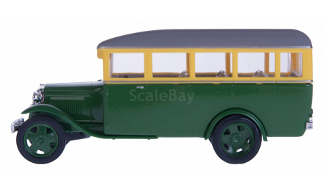 H651а ГА3 03-30 (двухцветный - зеленый), масштабная модель, scale43, Наш Автопром, ГАЗ