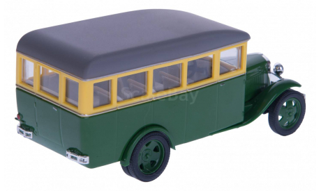 H651а ГА3 03-30 (двухцветный - зеленый), масштабная модель, scale43, Наш Автопром, ГАЗ