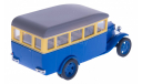 Н651с ГАЗ-03-30 автобус синий двухцветный НАП, масштабная модель, 1:43, 1/43, Наш Автопром