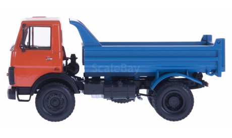 H703 МАЗ 5551 (1985-1993), красный-синий, масштабная модель, 1:43, 1/43, Наш Автопром