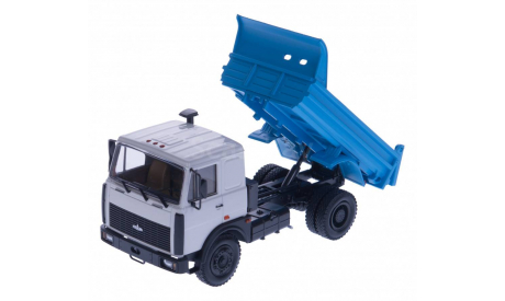 Н707 МАЗ-55514-020 серо-сний, масштабная модель, scale43, Наш Автопром