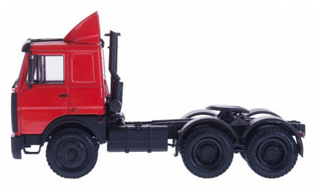 Н710 МАЗ 64226 седельный тягач (1989-1993), красный, масштабная модель, 1:43, 1/43, Наш Автопром