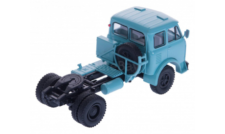 H760b МАЗ 504Б тягач, небесно-голубой, масштабная модель, scale43, Наш Автопром
