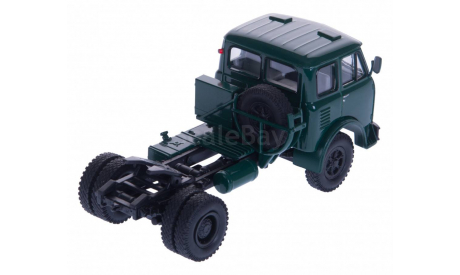 H760a МАЗ 504Б тягач, т.зеленый, масштабная модель, scale43, Наш Автопром