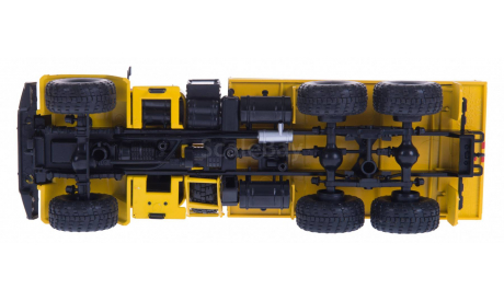 H764 КРАЗ-260 аварийная (1989-1994), желтый с красным, масштабная модель, scale43, Наш Автопром