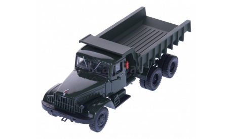 H770 КРАЗ 222Б самосвал (1963-1966), зеленый, масштабная модель, scale43, Наш Автопром