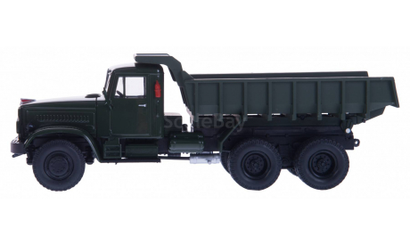 H770 КРАЗ 222Б самосвал (1963-1966), зеленый, масштабная модель, scale43, Наш Автопром