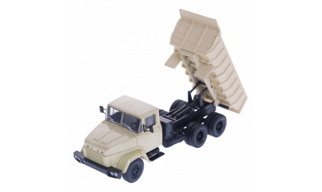 H775a КрАЗ 6510 (1985-94) самосвал, бежевый, масштабная модель, scale43, Наш Автопром