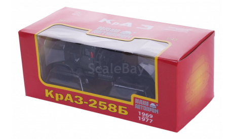 H777a КРАЗ 258Б седельный тягач, хаки, масштабная модель, scale43, Наш Автопром