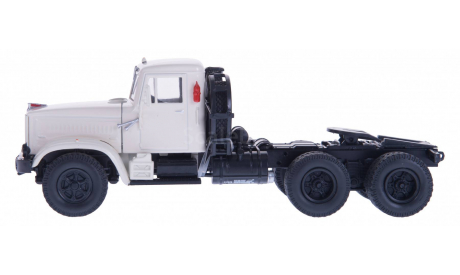 H778b КРАЗ 258Б1 седельный тягач (1987-1993), белый, масштабная модель, scale43, Наш Автопром