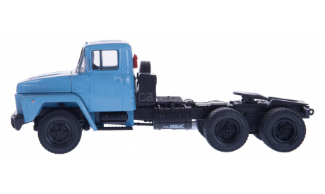 H779b КРАЗ 252 седельный тягач (1979-1990), голубой, масштабная модель, scale43, Наш Автопром