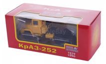 H779а КРАЗ 252 седельный тягач (1979-1990), желтый, масштабная модель, 1:43, 1/43, Наш Автопром