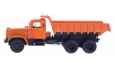 H781 КРАЗ 256Б (1969-77) из к/ф ’Мимино’, оранжевый, масштабная модель, scale43, Наш Автопром
