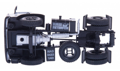 H791a МАЗ 5433 седельный тягач (1991-1997), белый, масштабная модель, scale43, Наш Автопром