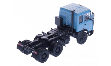 Н798 МАЗ 64221 седельный тягач (1989-1991), голубой, масштабная модель, scale43, Наш Автопром