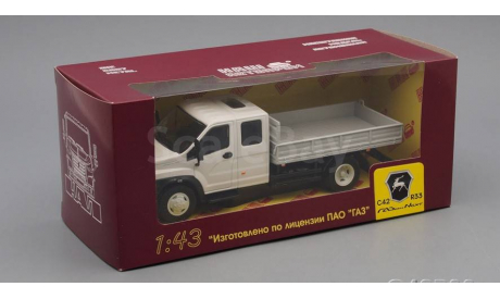 Н241.1 ГА3он Некст С42R33 белый, масштабная модель, scale43, Наш Автопром, ГАЗ
