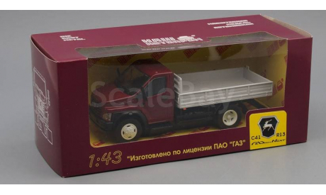 Н242.1 ГА3он Некст С41R13 красный, масштабная модель, scale43, Наш Автопром, ГАЗ
