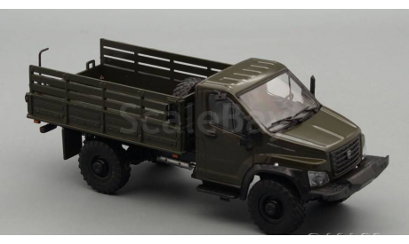 Н244.2 ГА3он Некст С41А23 зеленый, масштабная модель, scale43, Наш Автопром, ГАЗ