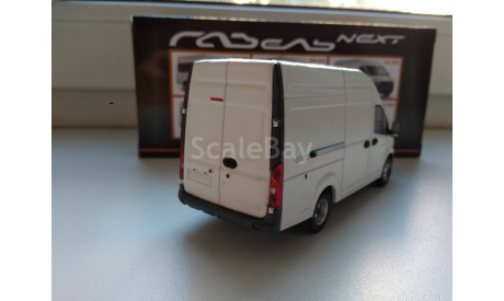 ГА3ель Некст A31R22 белый Н662, масштабная модель, ГАЗ, Наш Автопром, scale43