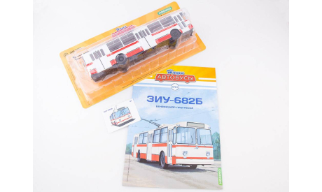 Масштабная модель ЗИУ-682Б, Наши Автобусы №61, масштабная модель, 1:43, 1/43, MODIMIO