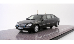 Масштабная модель MERCEDES-BENZ S600 Pullman Guard W220 Владимир Путин Dip Models GON220