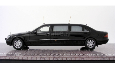 Масштабная модель MERCEDES-BENZ S600 Pullman Guard W220 Владимир Путин Dip Models GON220, масштабная модель, scale43