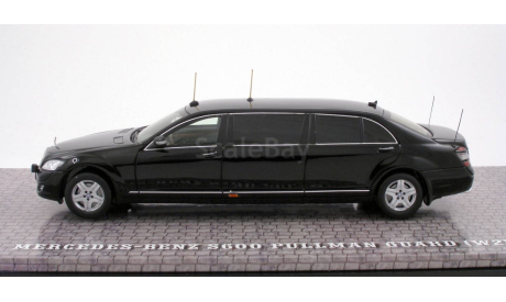 Масштабная модель MERCEDES-BENZ S600 Pullman Guard W221 Президент Д.Медведев Dip Models GON221, масштабная модель, 1:43, 1/43
